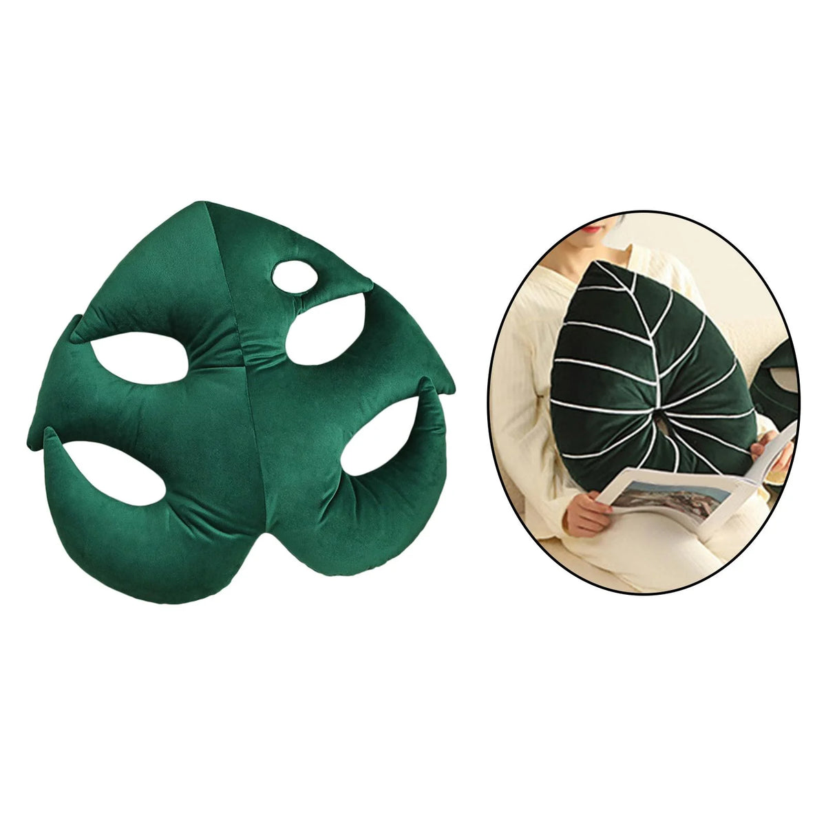 Leaf Throw Pillow Plant Leaves Cushion T192558