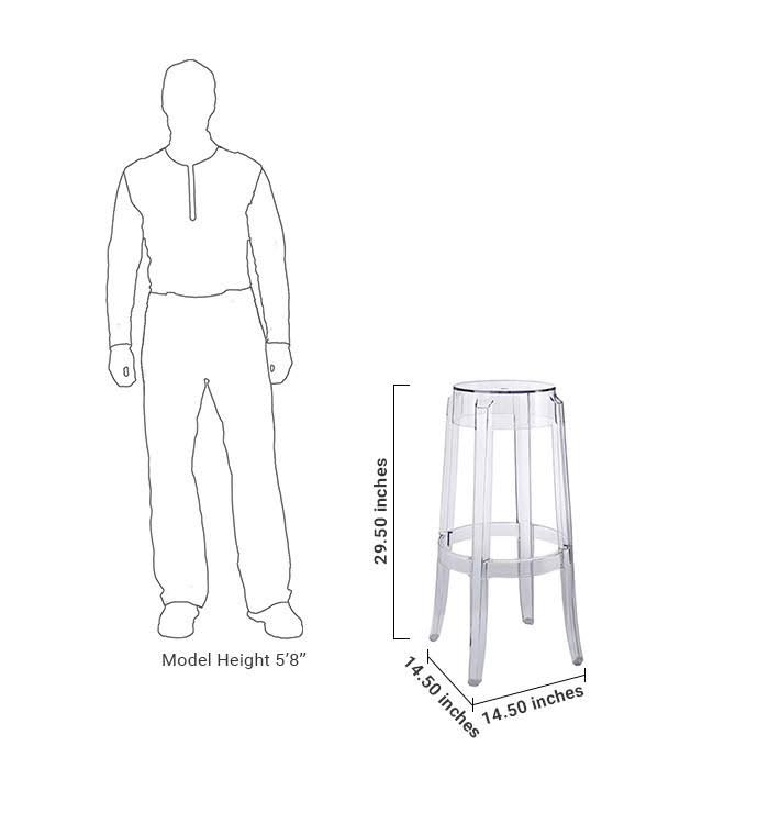 Clear Bar Stool K84789