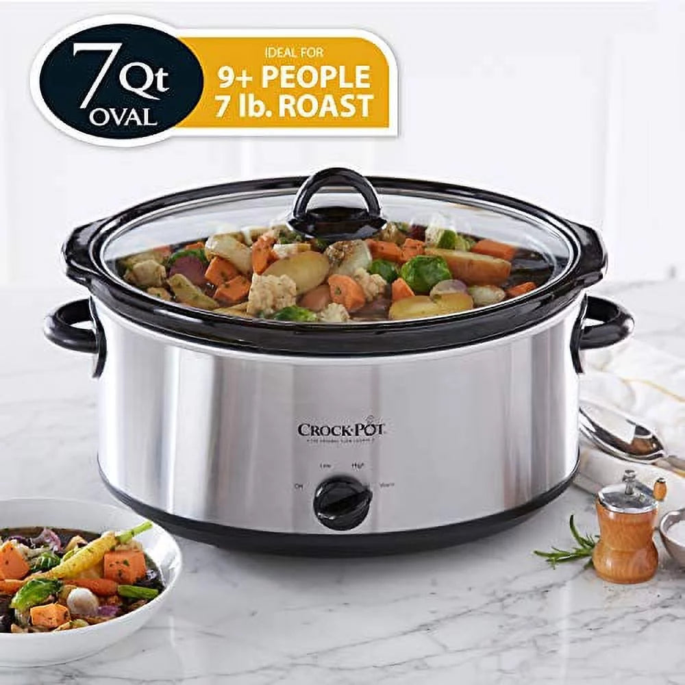 7 Quart Oval Manual Slow Cooker C974