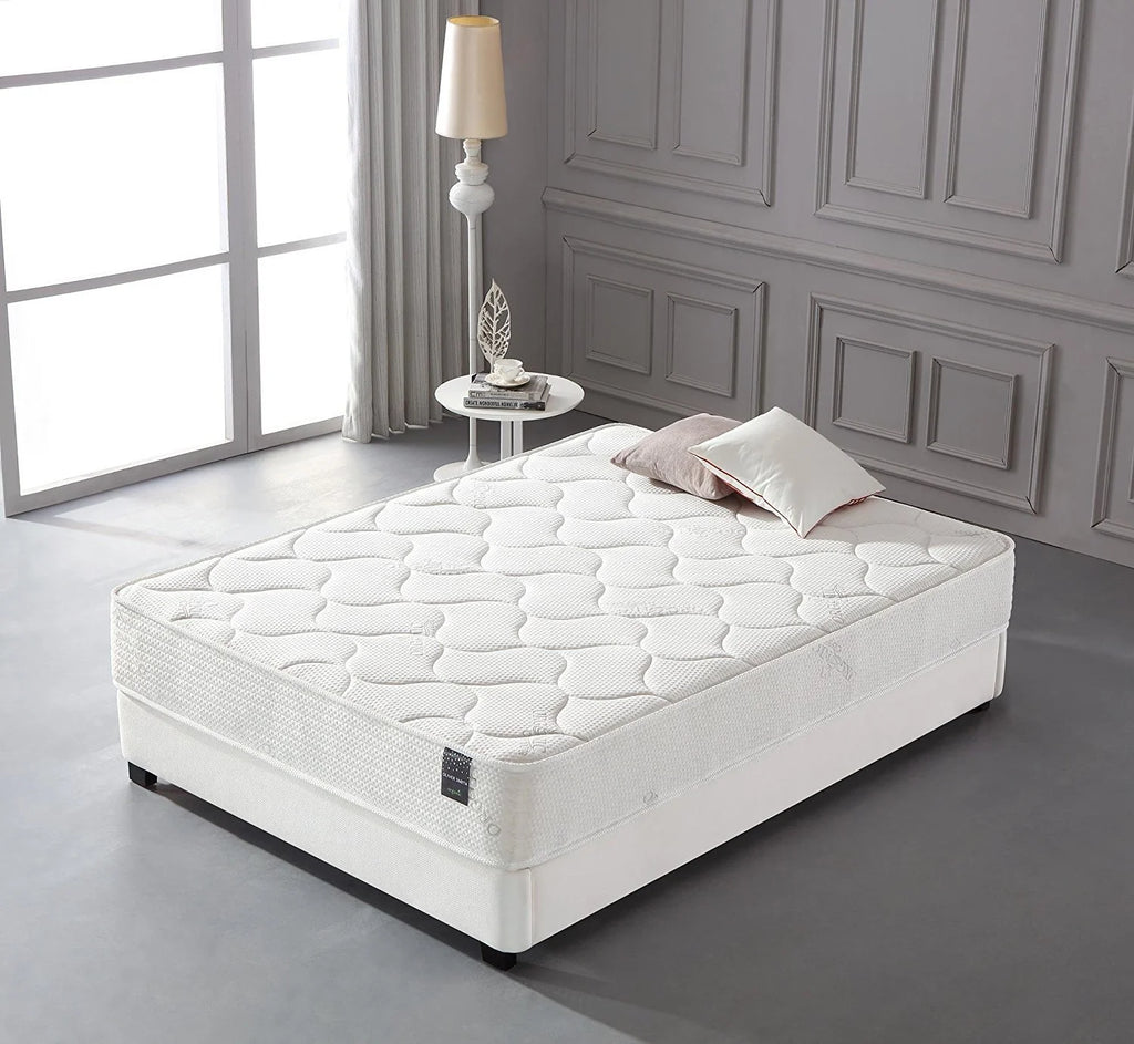 Organic Cotton 10 Spring & Foam Hybrid Mattress F377