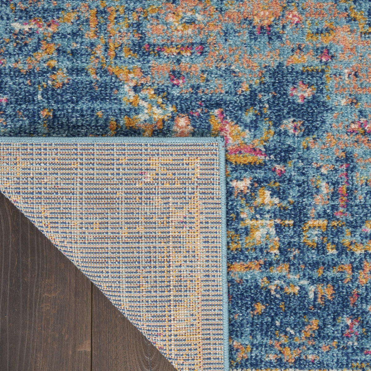Navy Blue 4' x 6' Area Rug M338