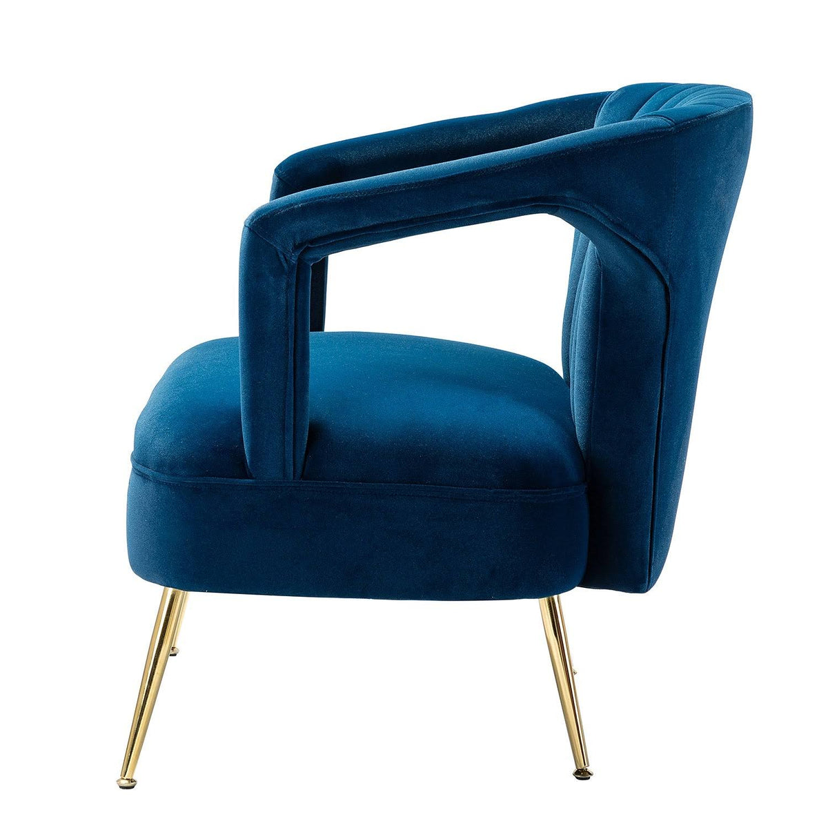 Grey Tufted Accent Barrel Chair F6266