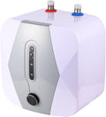 1500W 8L 110V Compact Instant Electric Tank Hot Water Heater IPX4 Mini Tankless Shower 75 ℃ U357013