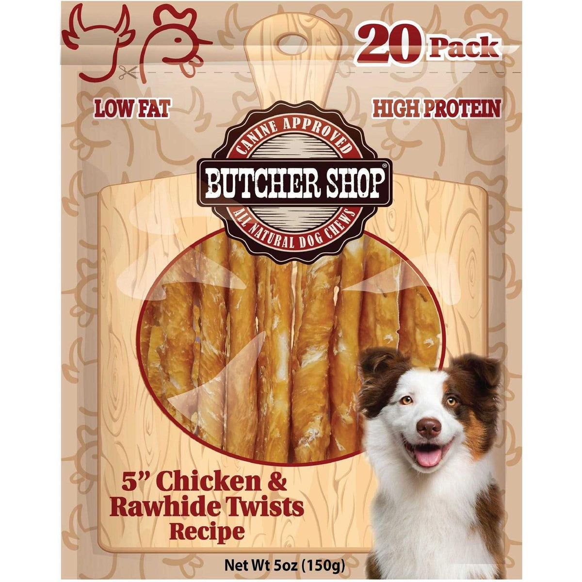 Chicken & Rawhide Twists V6369