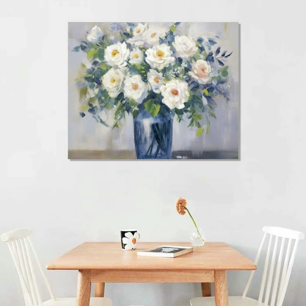 Flower Canvas Wall Art 20x16 In A2258