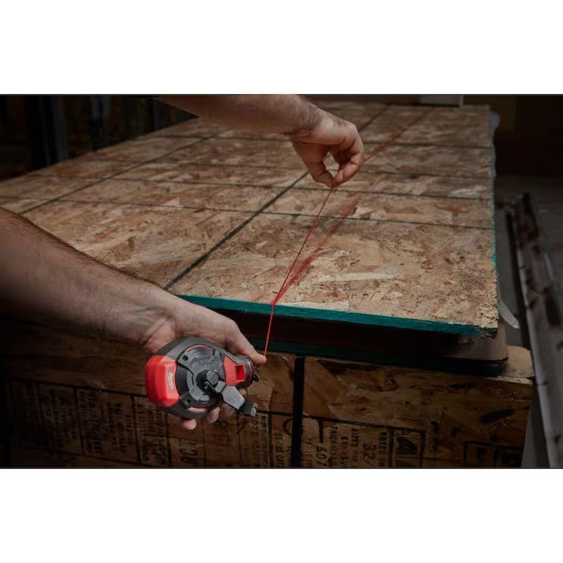 100 ft. Chalk Reel Kit with Red Chalk O411086
