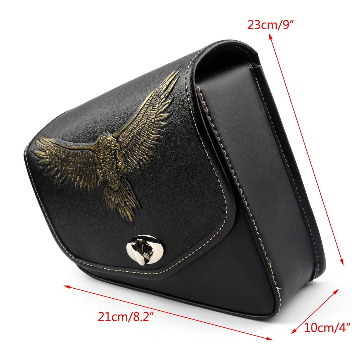 Leather Left Side Saddlebag For Sportster XL 883 XL 1200 J141684