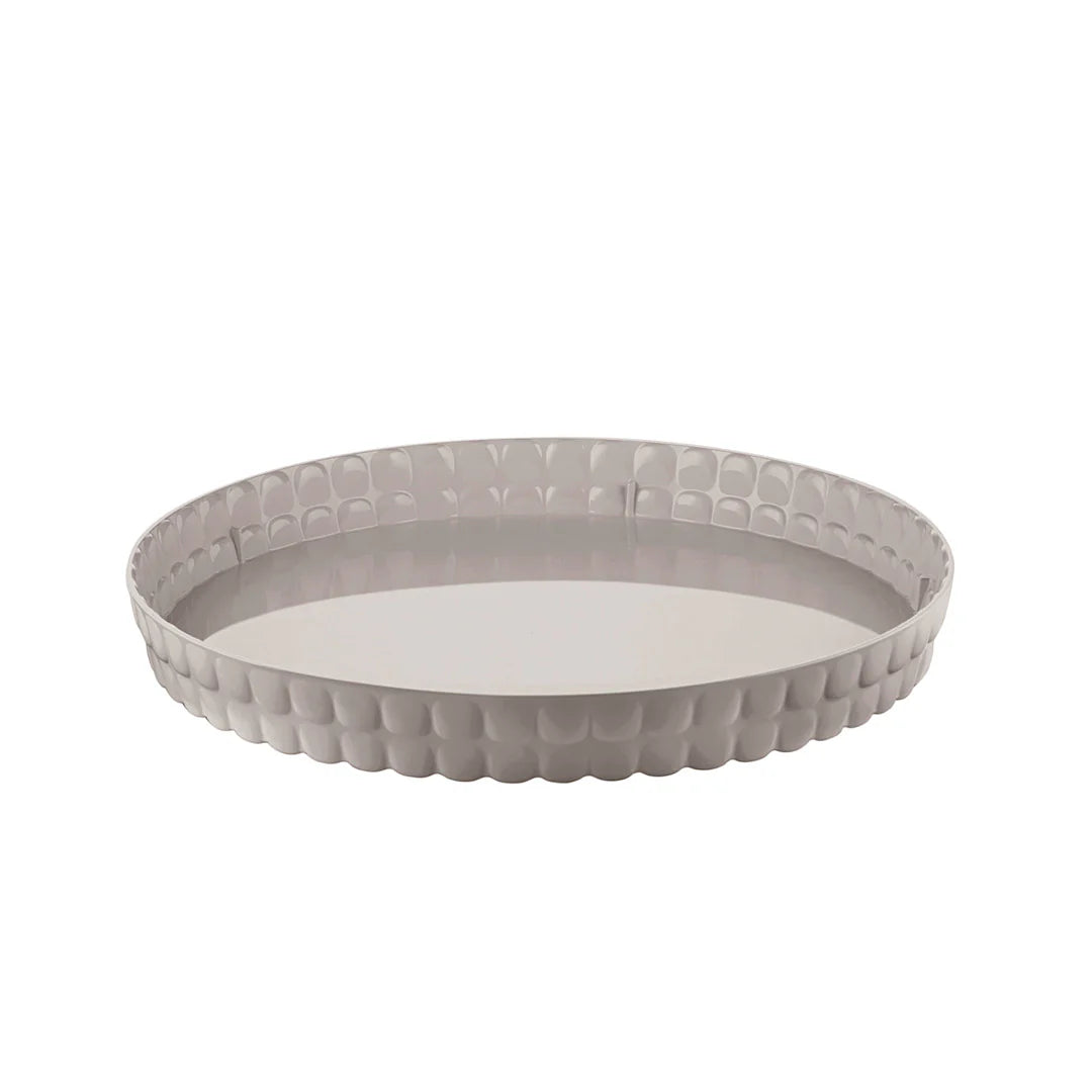Milk white Round tray Y2734