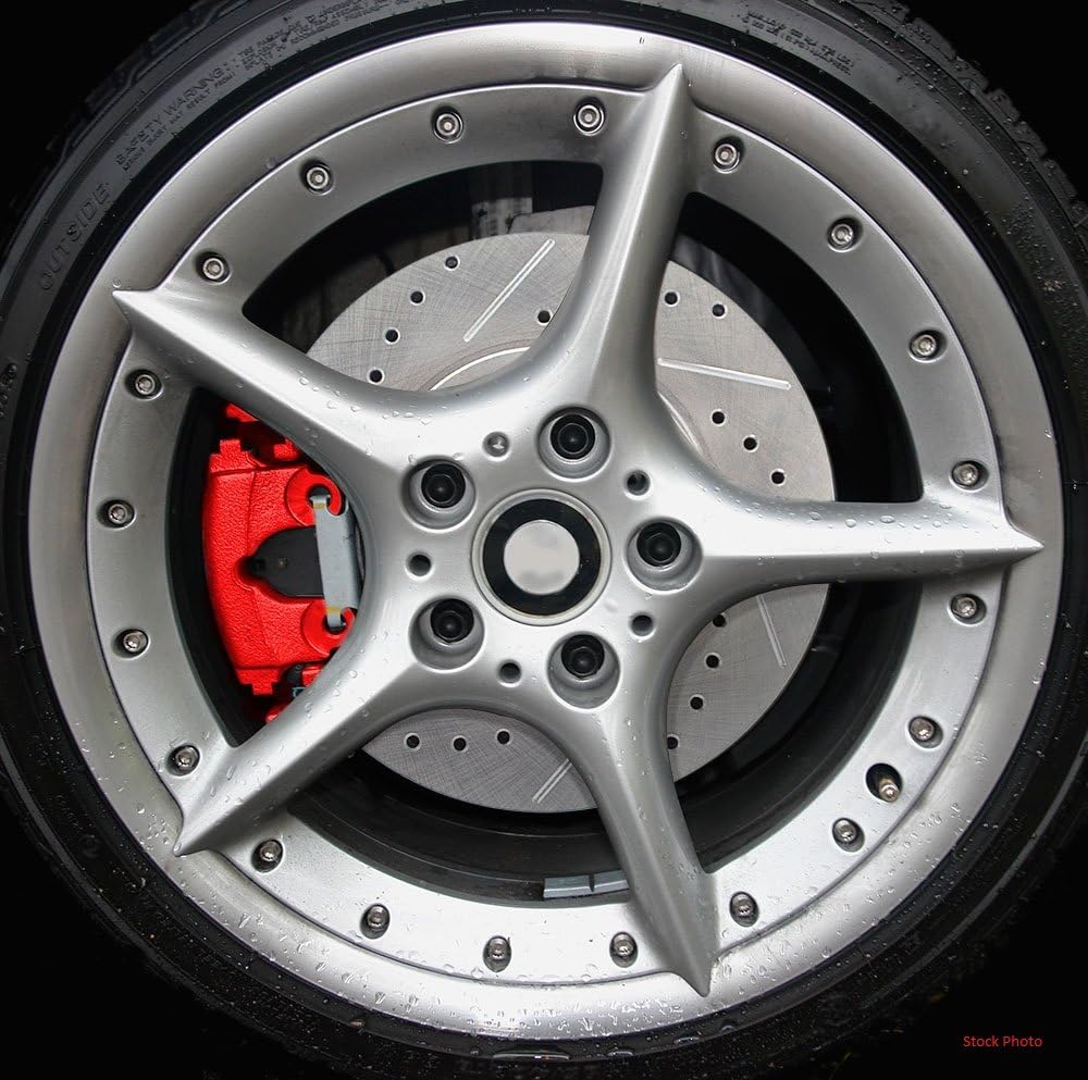 Front + Rear 4 Premium Grade Loaded Calipers with Ceramic Brake Pads Kit E99634
