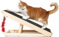 2-in-1 Cat Ramp & Cat Scratcher with Replaceable Carpet & Adjustable Height A266690