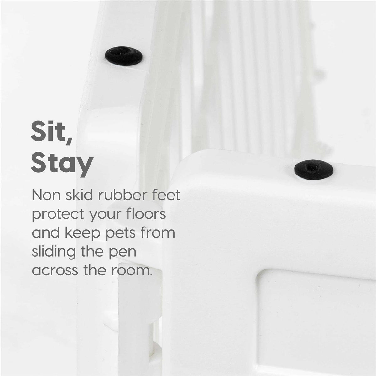 4 Panel Pet Playpen with Door N992