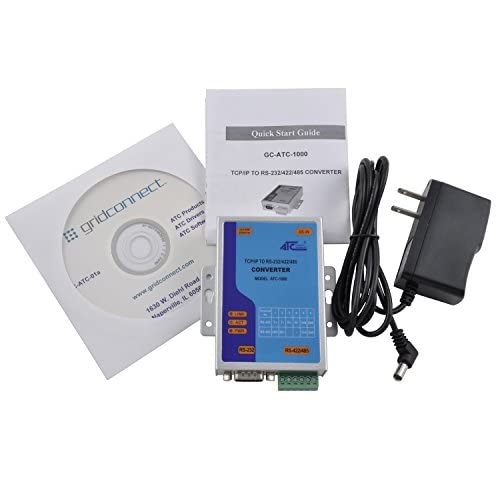 RS232/422/485 to Ethernet Converter, Pack of 2 R3580