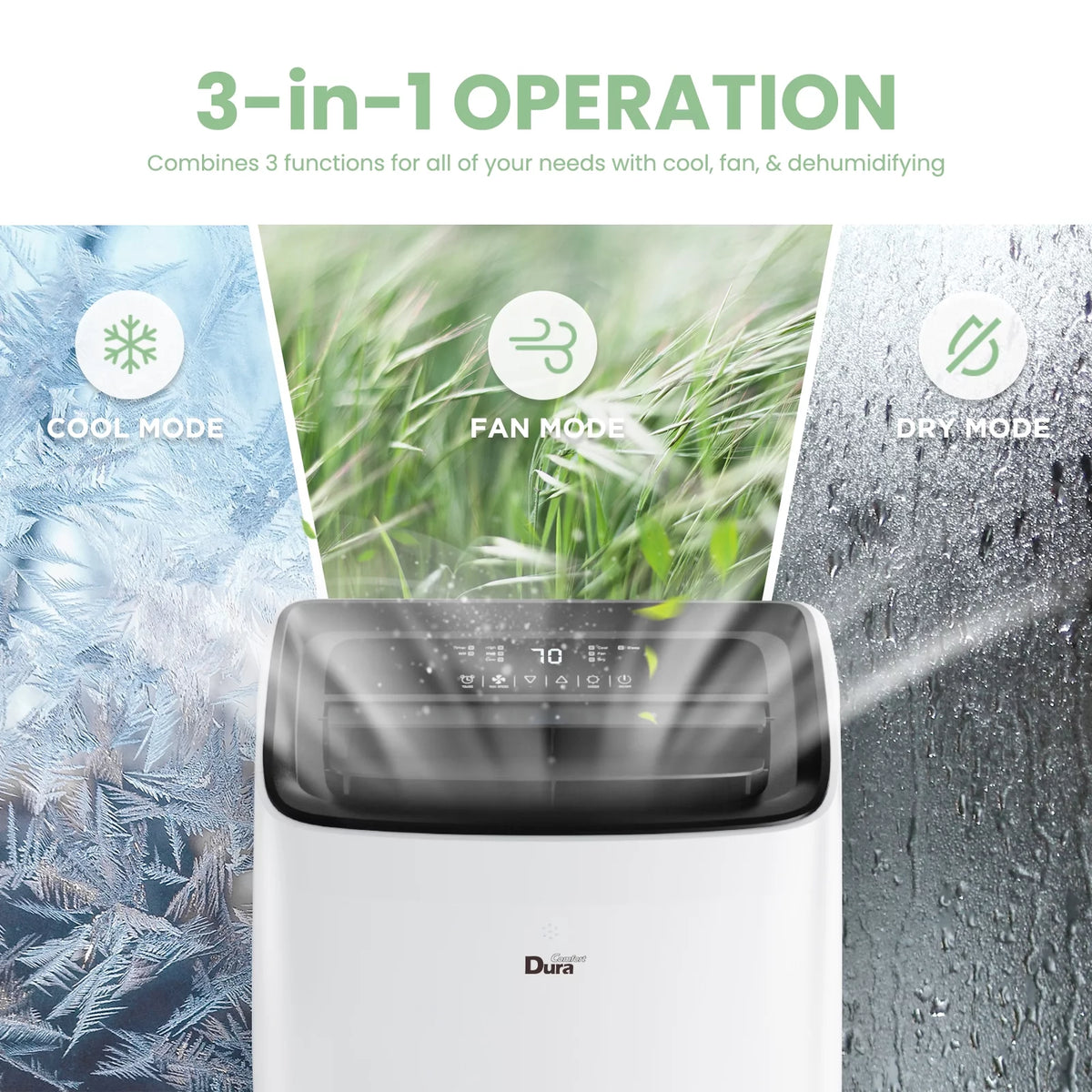 Wifi Portable Air Conditioner 8150BTU O301683