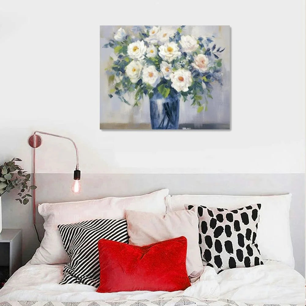 Flower Canvas Wall Art 20x16 In A2258