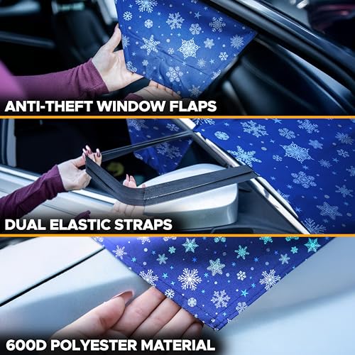 Heavy Duty 600D Oxford Fabric Windshield Cover M162424