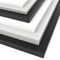 Black HDPE Marine Grade Plastic Sheet 1/2 inch x 24 inch x 54 inch O8538