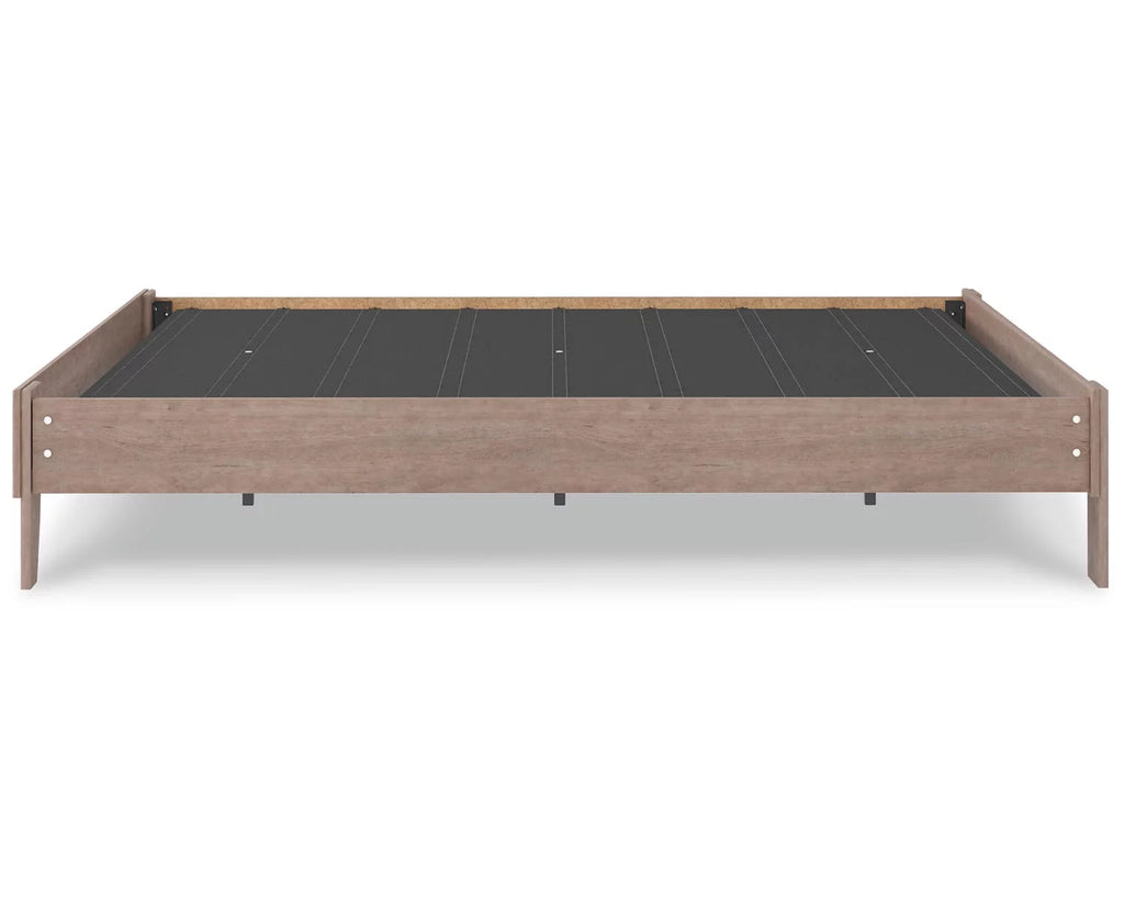Queen Platform Bed Gray Q2584