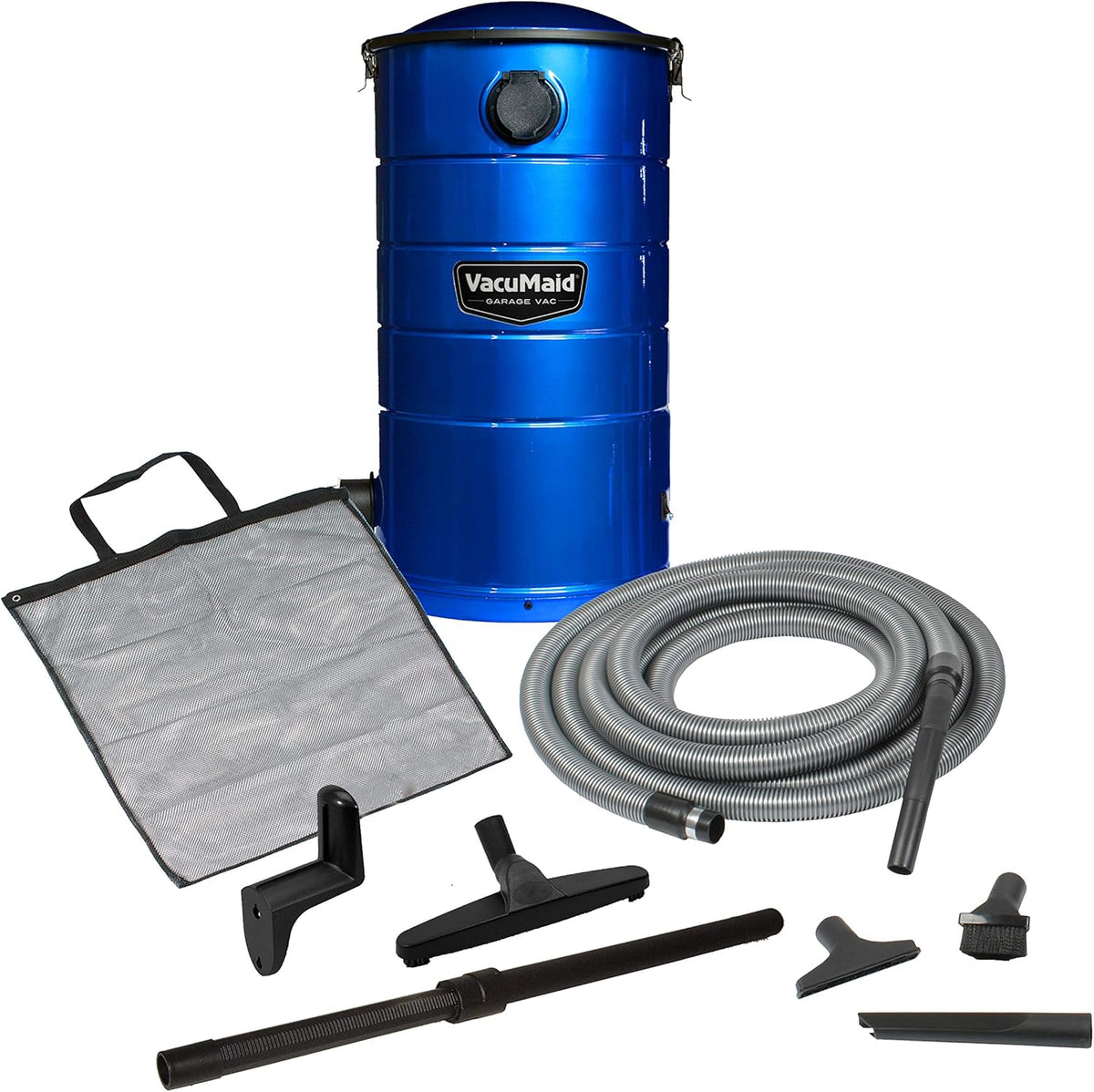 Wall Mounted Garage and Car Vacuum with 30 ft hose and Tools R62217
