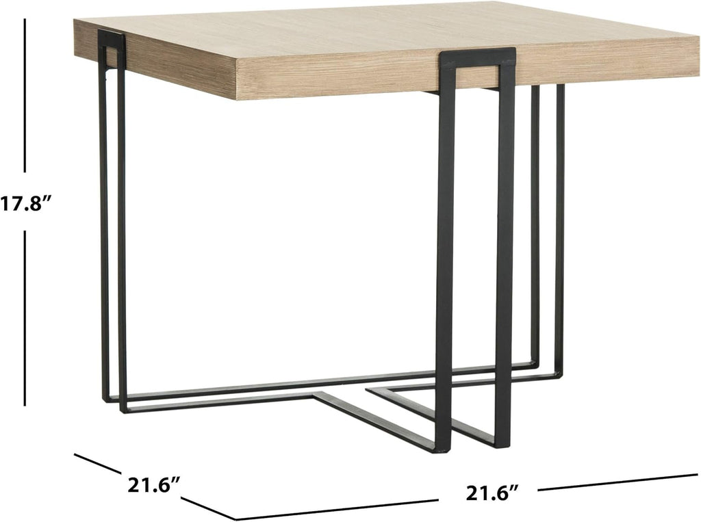 Midcentury Scandinavian Wood End Table Z518