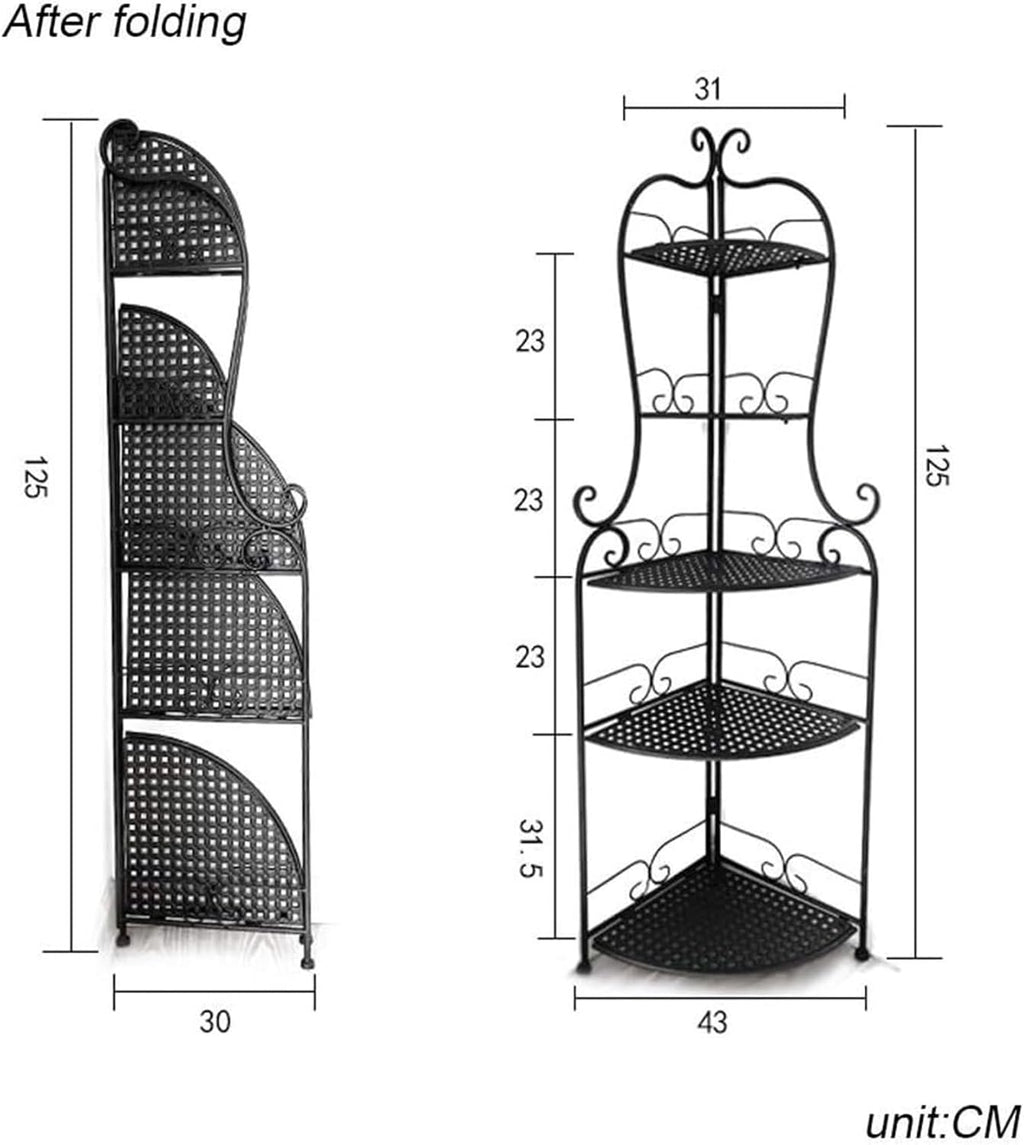 5 Tier Iron Plant Stand Z3112