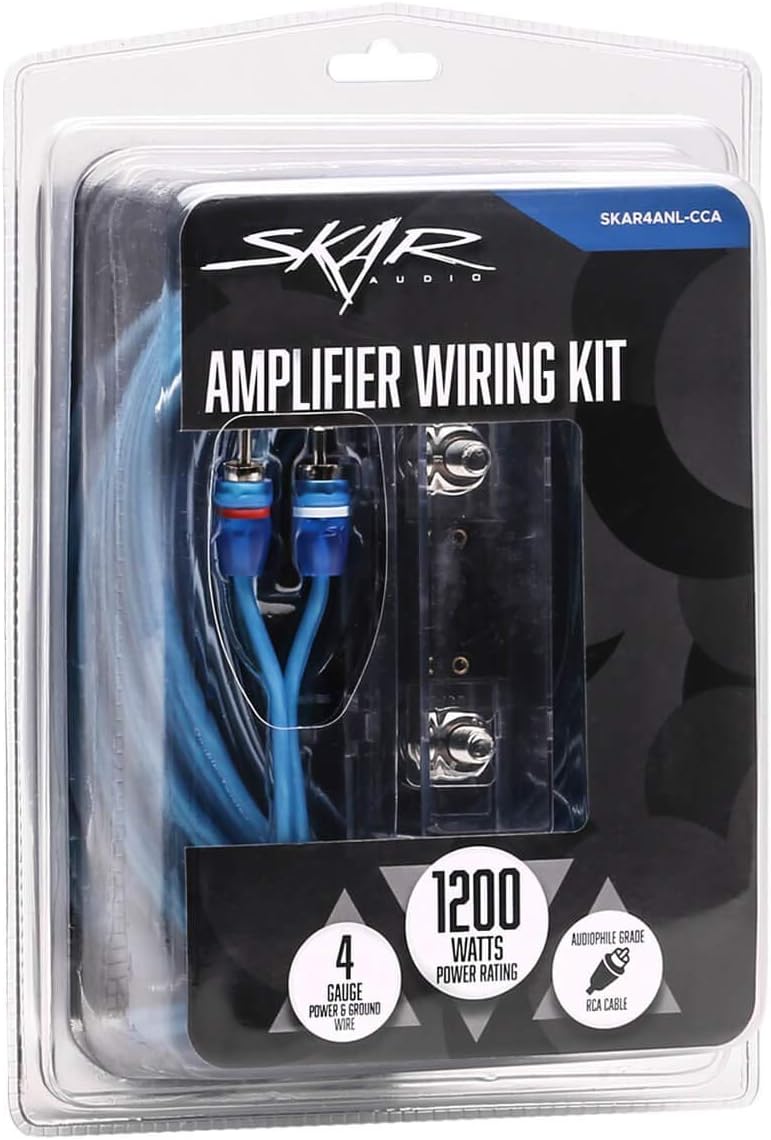 1/0 Gauge CCA Amplifier Installation Wiring Kit I88924