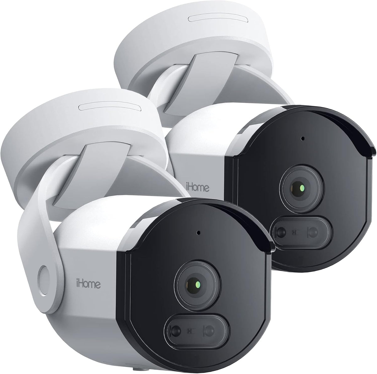 1080p HD Weatherproof WiFi Security Camera with 2-Way Audio C773486