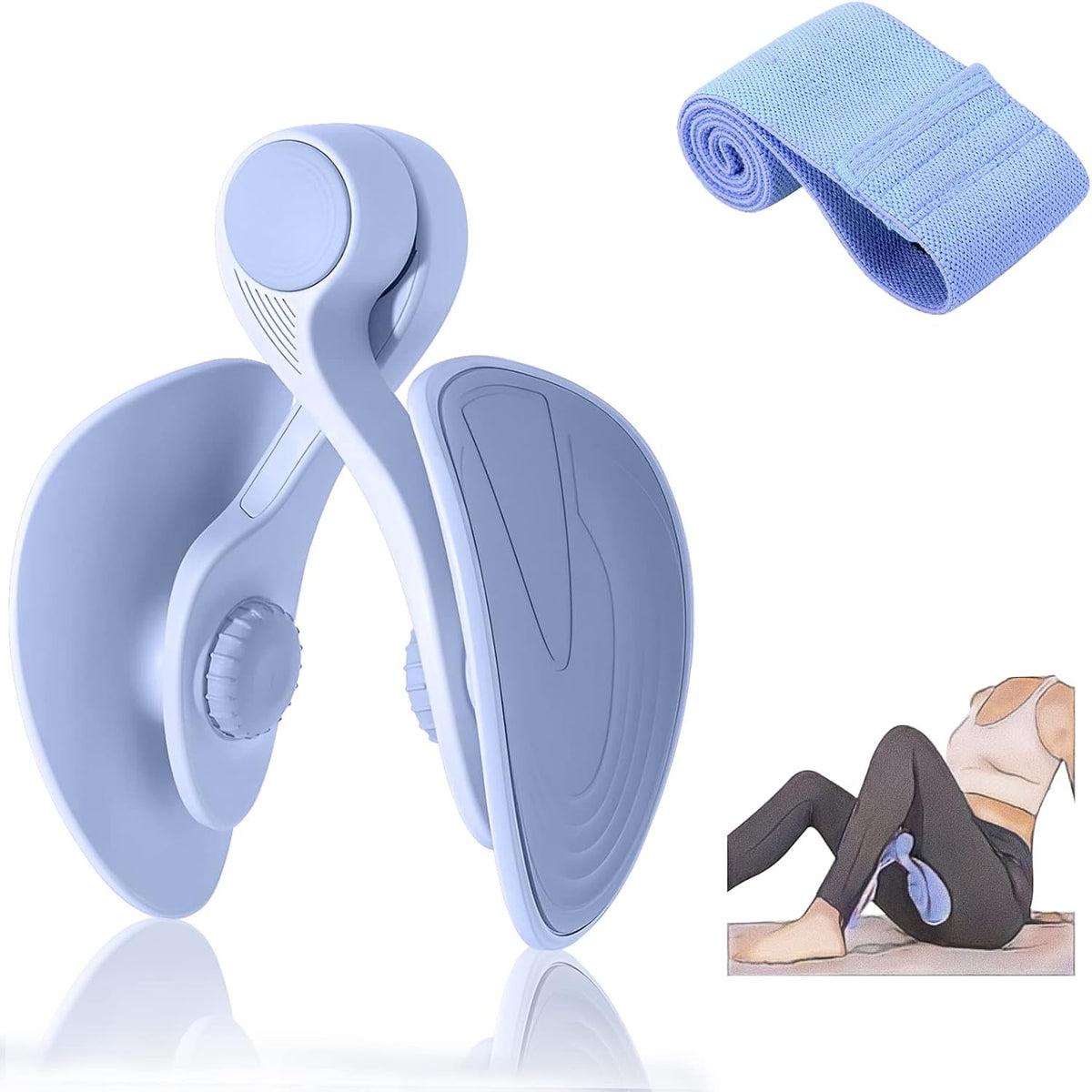 Leg Press Machine Thigh Master Hip Trainer Kegel Exerciser Pelvic Floor Trainer Q363864