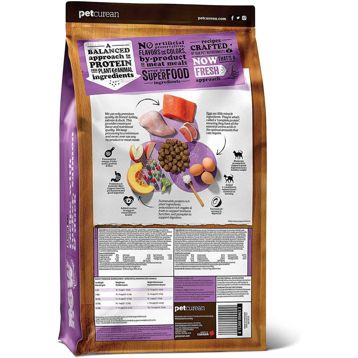 Grain-Free Senior Dry Cat Food K601399