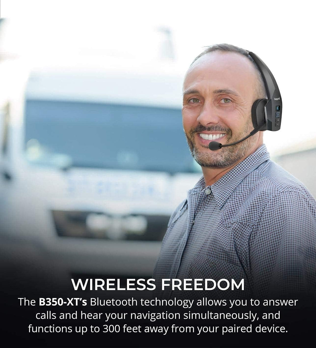 Noise Canceling Bluetooth Headset Bundle with USB Webcam and Conference Speakerphone M7415