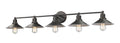 5 Light Vanity, Olde Bronze C3373