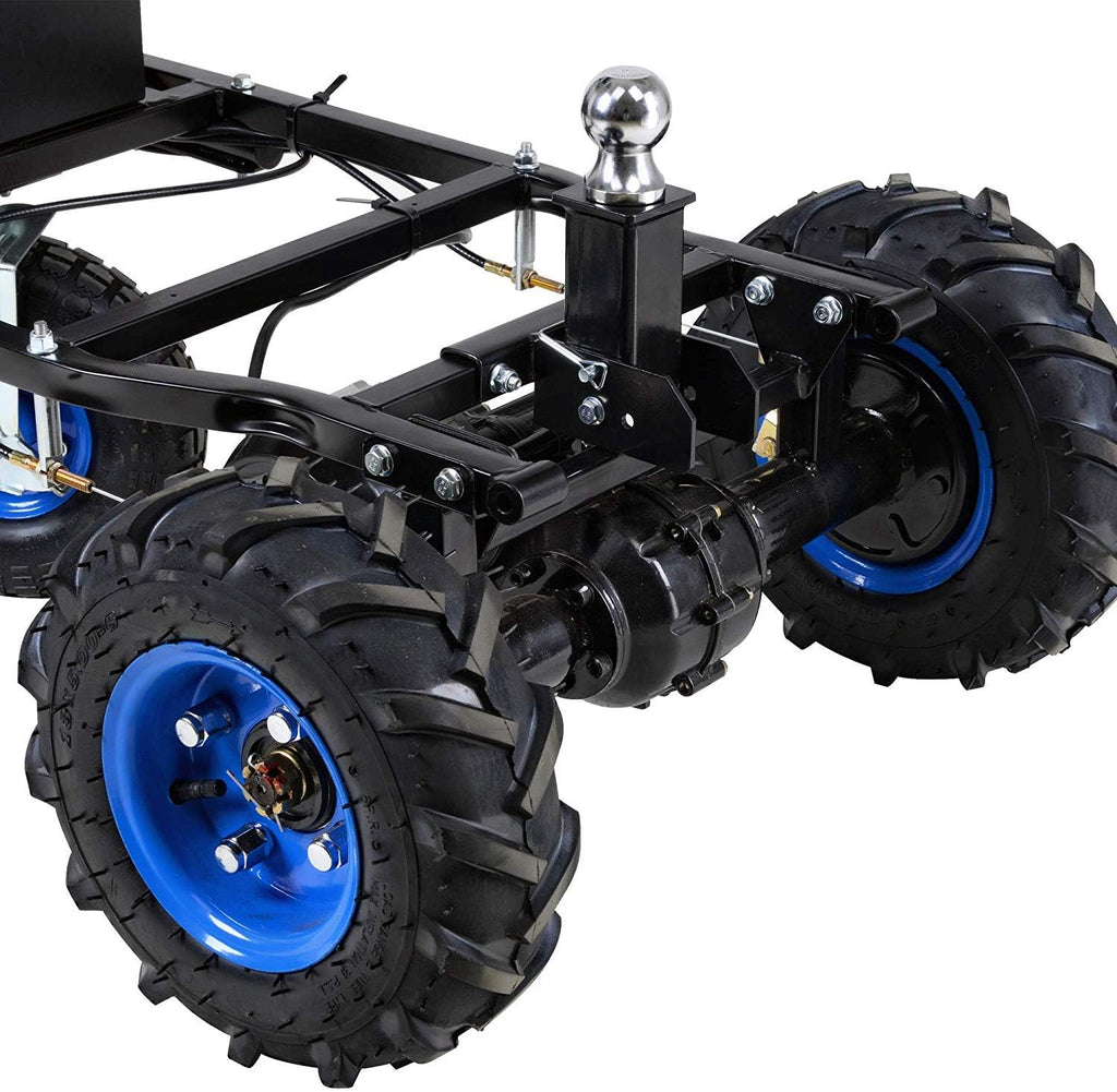 2" Inch Trailer Ball Mount Tow Hitch Heavy Duty Steel Chrome Drop-in Safety D-Pin Max Weight Capacity 5,000LBS P4921