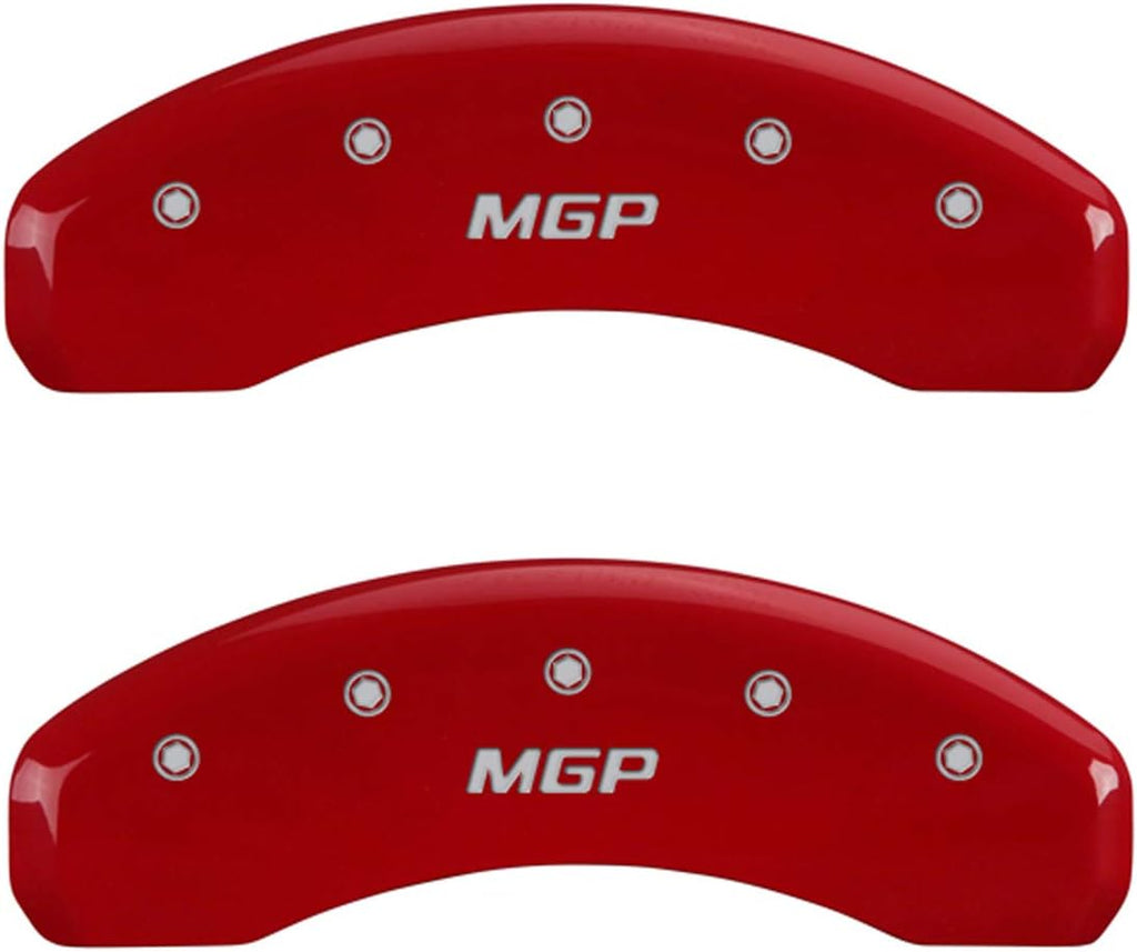 Chrome Red Caliper Covers Set of 4 R2060
