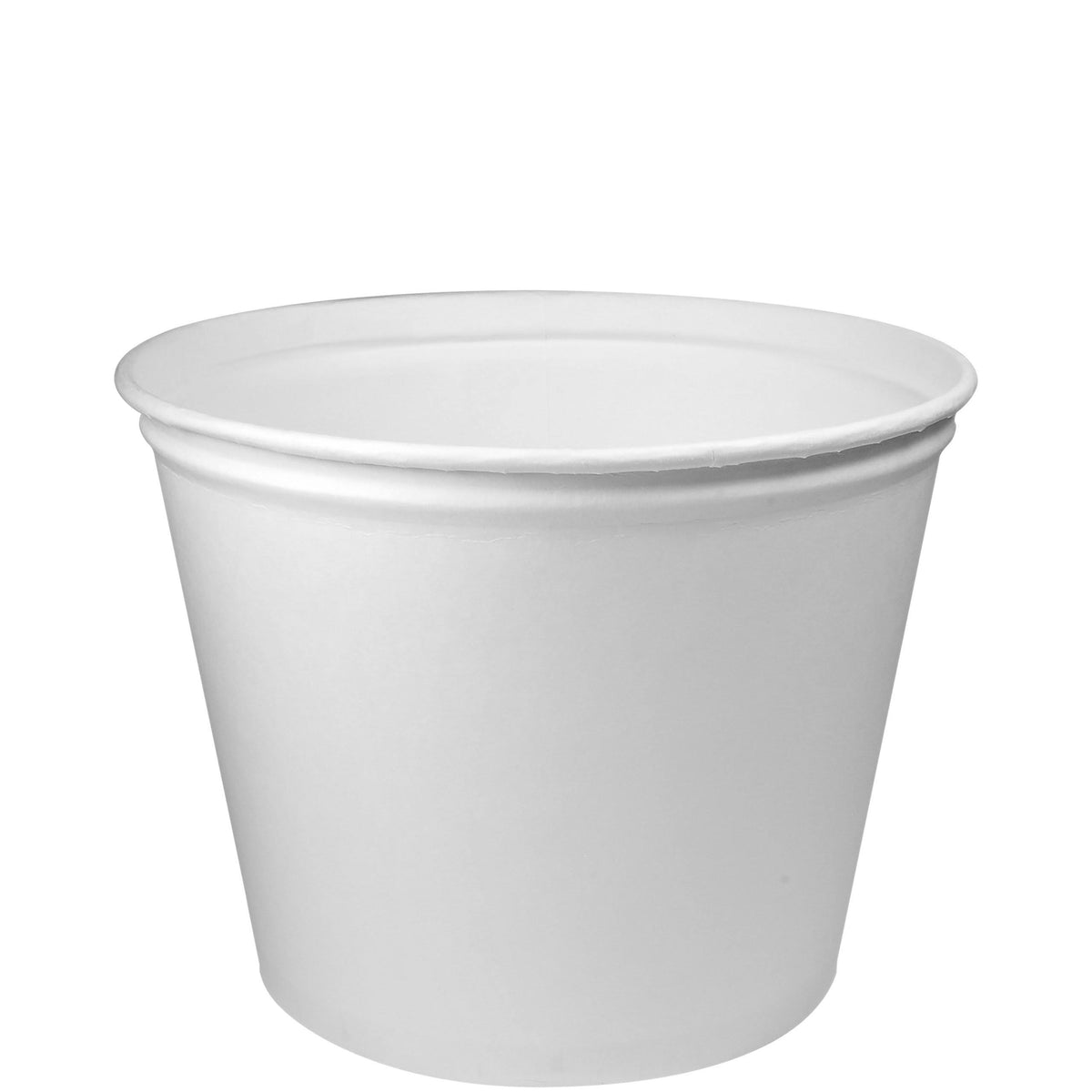 83 oz White Paper Bucket (Case of 100) X207