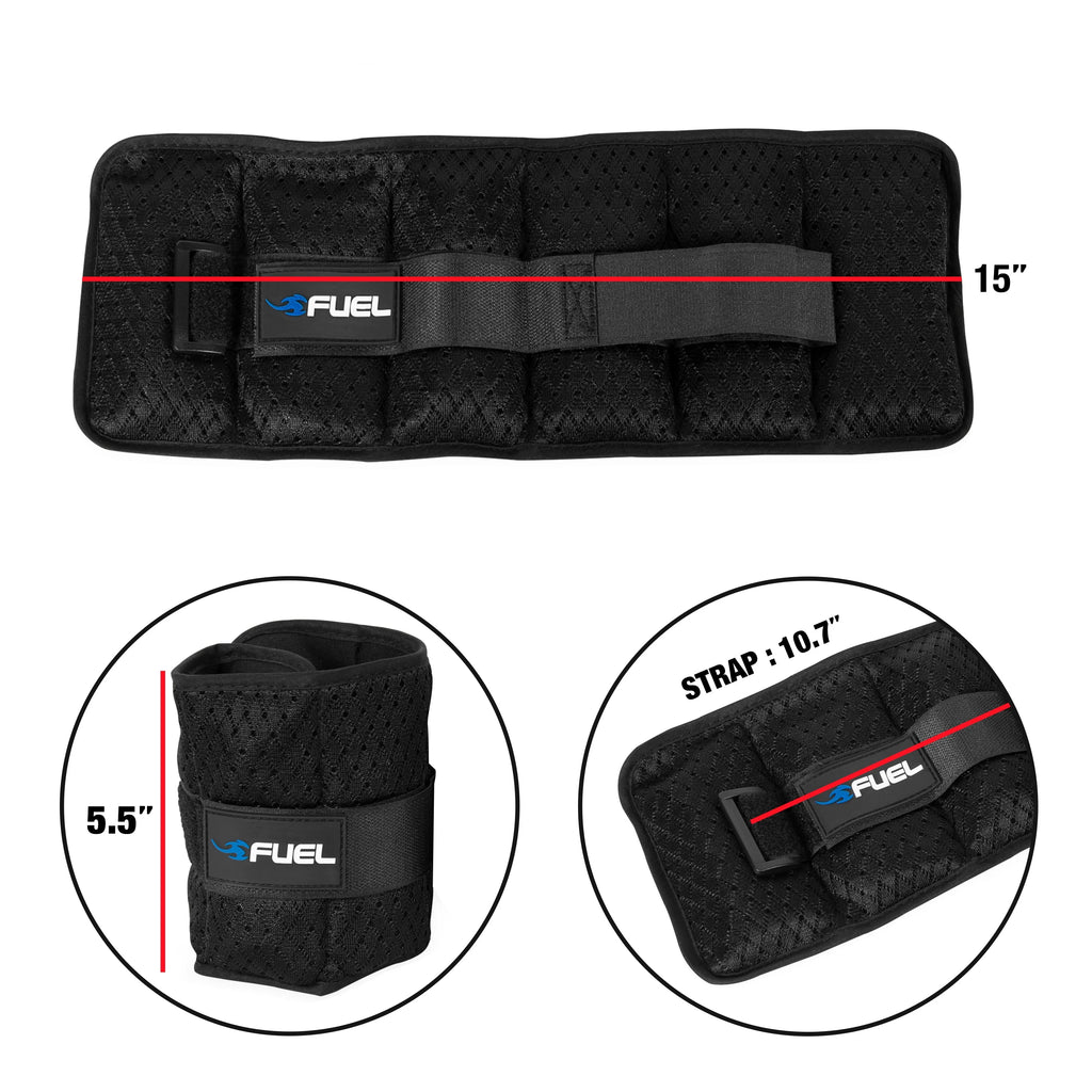 Adjustable Wrist Ankle Weights 10-Pound Pair X526198