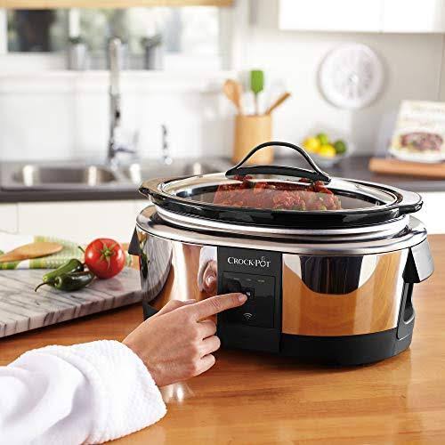 6 Quart Programmable Stainless Slow Cooker B320020
