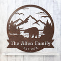 Custom Metal Décor Personalized Steel Sign (Rust, 18) Z601937