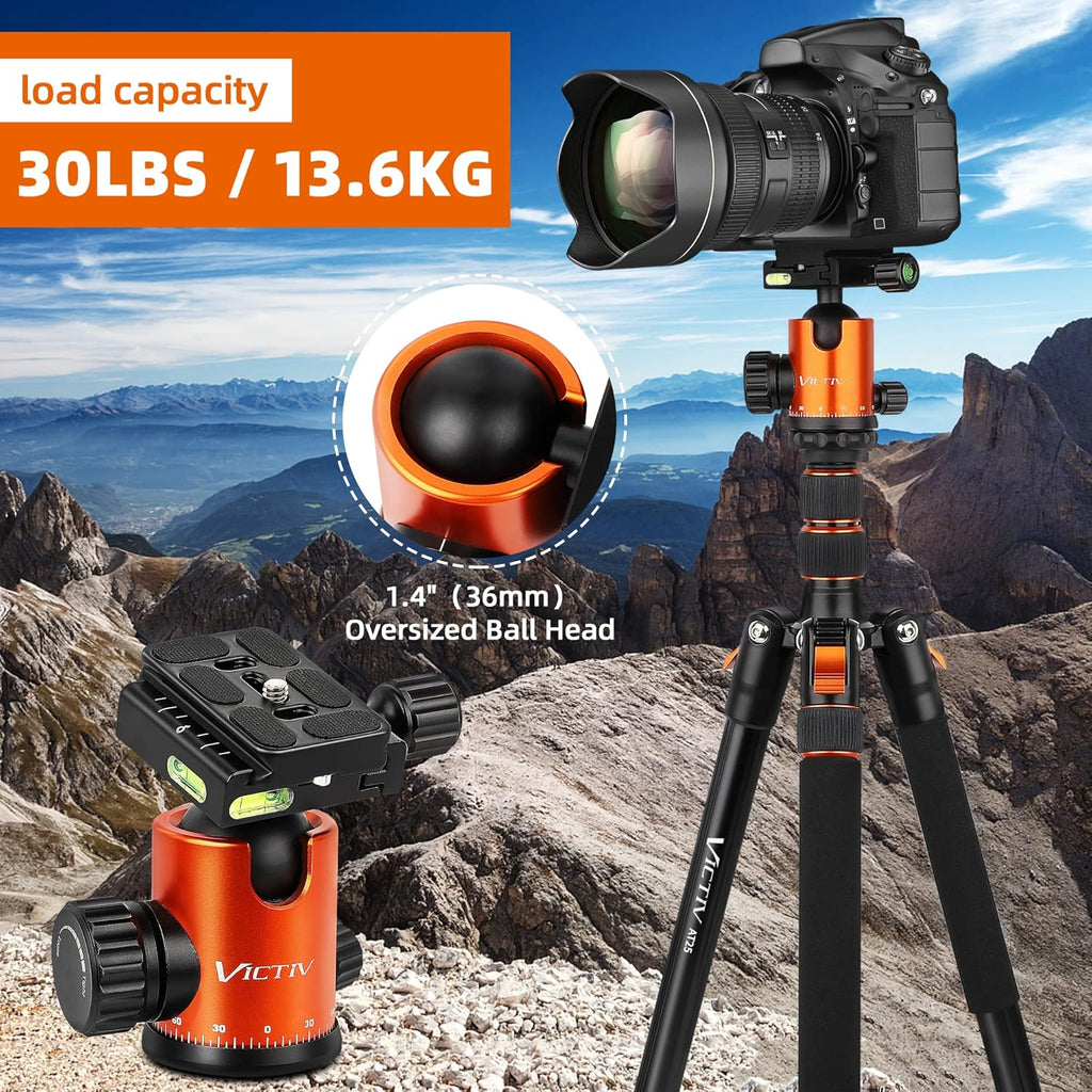 82 inches Aluminum Tripod with 360 Degree Ball Head, Pack of 2 X884