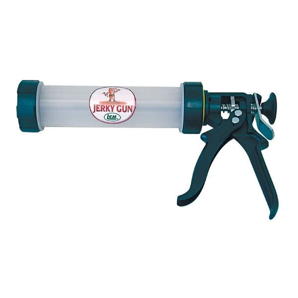 Black & Clear ABS Plastic Stainless Steel Jerky Gun R5386