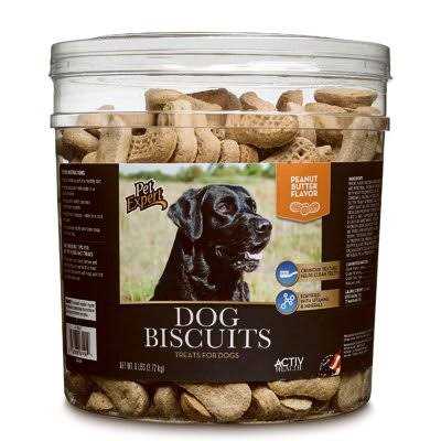 Peanut Butter Flavor Dog Biscuits 6 lb D92493
