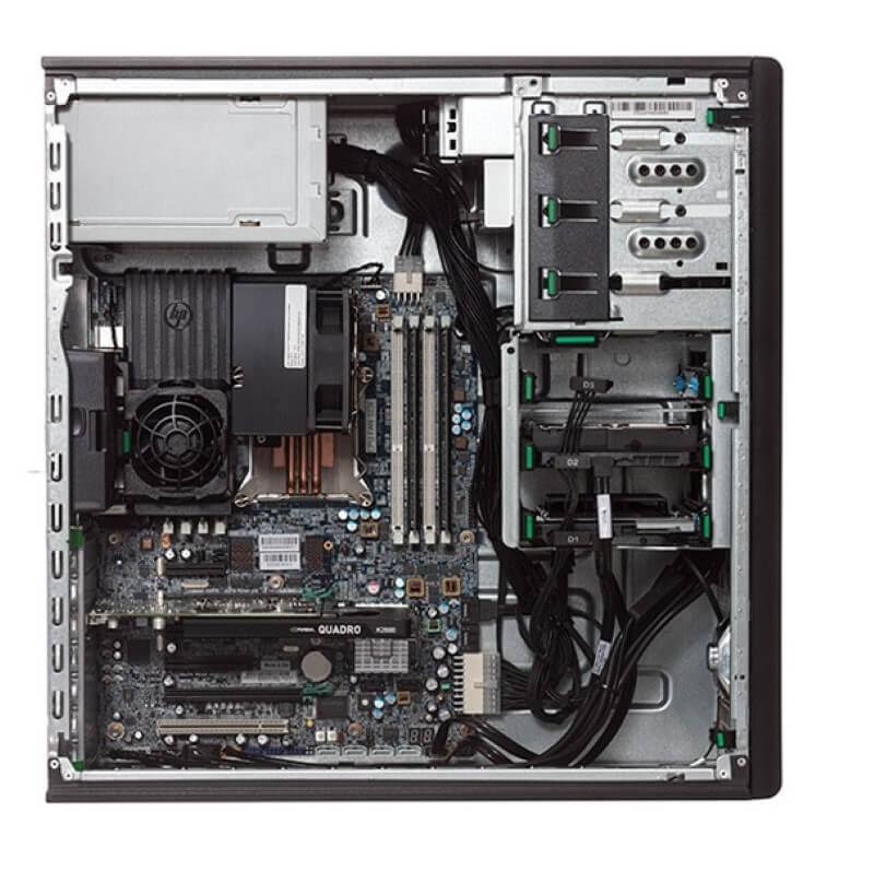 HP Z420 Workstation E5-1620 Quad Core 3.6GHz 64GB 512GB SSD Q600 H924653