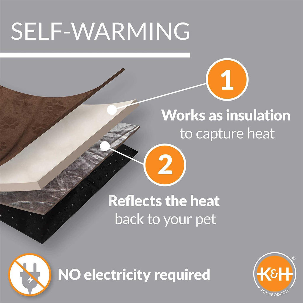Self-Warming Hooded Kitty Bed O9212