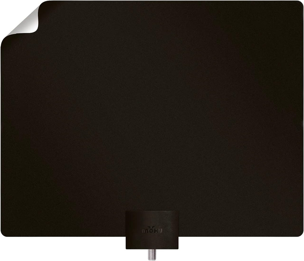 Indoor HDTV Antenna, 60-Mile Range, Multi-Directional, Paper-Thin, 16 ft. Coaxial Cable, 4K-Ready J372396