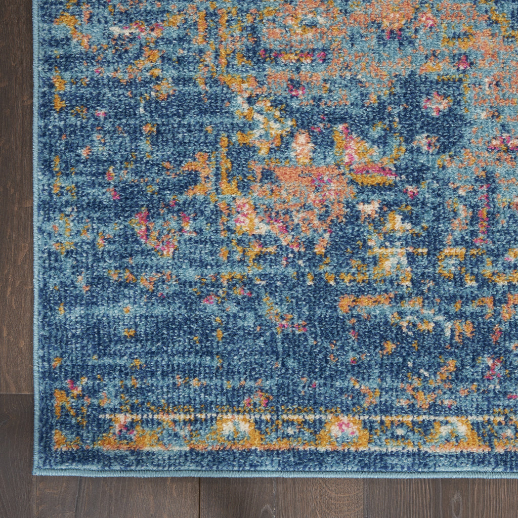 Navy Blue 4' x 6' Area Rug M338