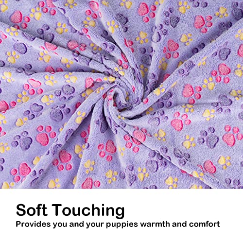 1 Pack 3 Soft Fluffy Fleece Pet Blanket D5219
