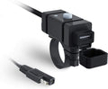 18W SAE to USB-C Motorcycle Phone Charger V892759