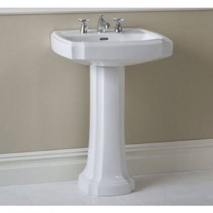 Sedona Beige Pedestal Lavatory Z714429