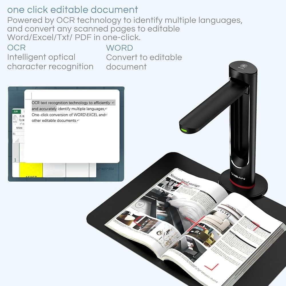 Portable 23MP A3 Document Scanner P170206