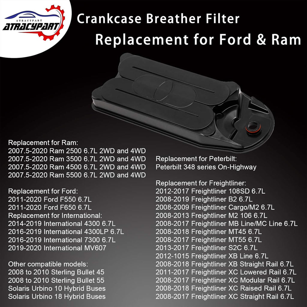 CCV Filter Breather Vent Element Pack of 2 C661623