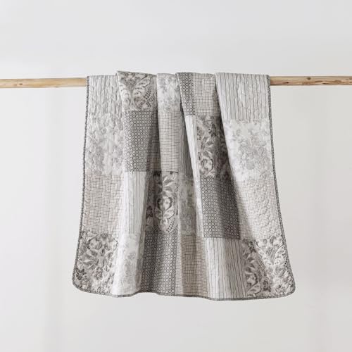 50" x 60" Cotton Quilted Throw Blanket R330732