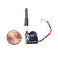 Micro AIO Camera with FPV Transmitter and Dipole Brass Antenna for FPV Quadcopter Drone J7247